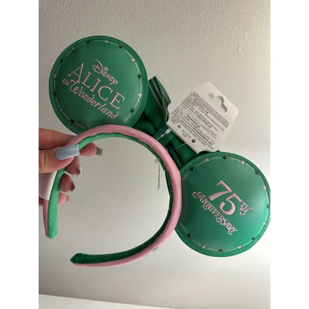Disney Parks D23 Alice in Wonderland 75th Anniversary Ears Headband
